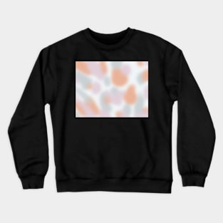 Fuzzy Pastel Terrazzo Abstract Crewneck Sweatshirt